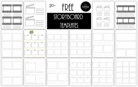 printable storyboard templates
