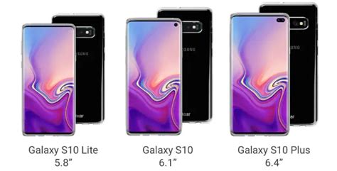 Samsung Galaxy S10 S10 Plus S10 Lite Launch Details Leak
