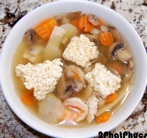 sizzling rice soup recipe phatphucs
