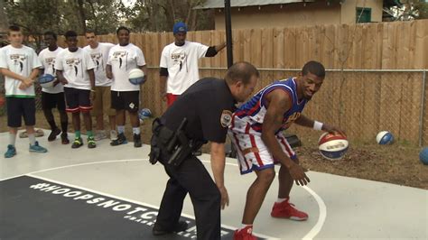 Basketball Cop Holds All Star Tournament
