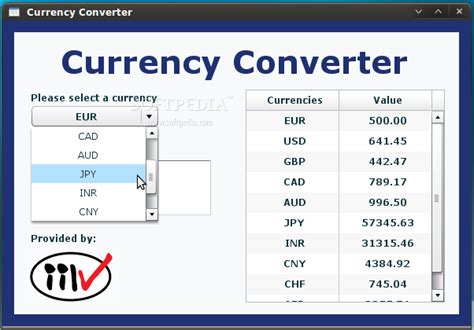 currency converter linux