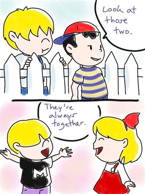 comics of earthbound ninten and lloyd mother games comics fan art