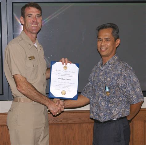 marcelino labasan receives antarctica service medal  photo  flickriver
