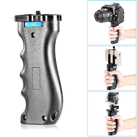 neewer camera handle pistol grip handheld stabilizer  screw  dslr camera