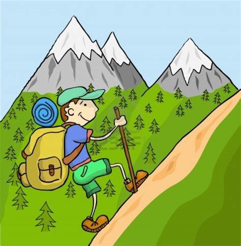 hiking mountain clipart   cliparts  images  clipground