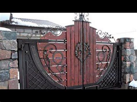 beautiful wrought iron gates entrance gate design ideas youtube