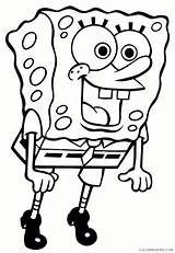 Spongebob Coloring Pages Squarepants Coloring4free Printable Related Posts sketch template