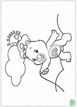 Coloring Dinokids Bears Care Close Pages sketch template