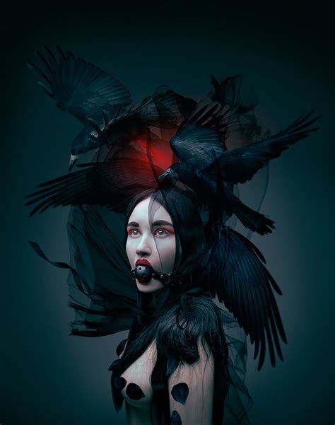 Darkbeautymag “numb” — Photographer Model Natalie Shau Dark Fantasy