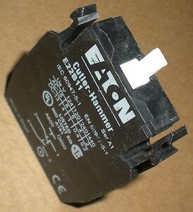 eaton cutler hammer eb pushbutton contact block  amp  openclosed