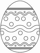Uova Pasqua Tante Stampare Uovo Pasquali Cestino Decorazioni sketch template