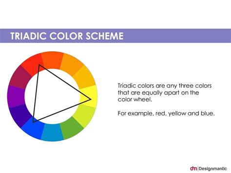 triadic color scheme triadic colors