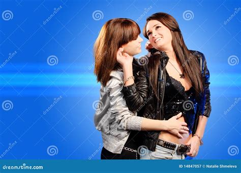 Ragazze Lesbiche Immagine Stock Immagine Di Adulto Bisessuale 14847057