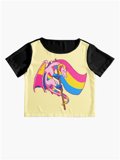 Pansexual Pride Flag Dragon 3rd Edition T Shirt By