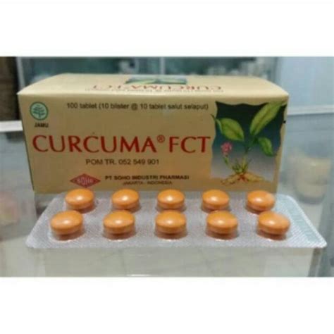 Jual Curcuma Fct Tab Vitamin Penambah Nafsu Makan Dewasa Di Lapak