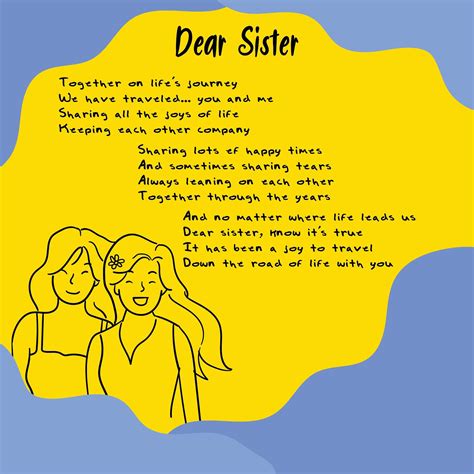 secret sister printables printablee secret sisters sister poems