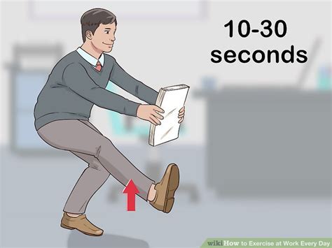 ways  exercise  work  day wikihow fitness