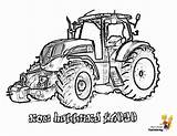 Tractor Coloring Pages Holland Print Tractors Farm Yescoloring Boss Big Kids sketch template
