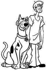 Scooby Shaggy Coloring Pages Doo Color Print Colouring Cartoon Supercoloring Kids Online Drawings Heroes sketch template
