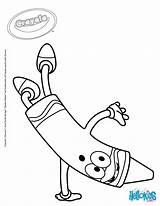 Crayola Coloring Pages Crayon Crayons Printable Dancing Kids Markers Color Print School Drawing Supplies Popular Old sketch template