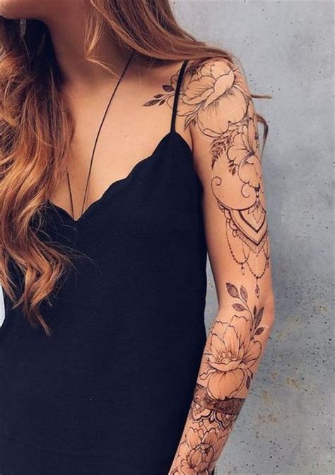 awesome sleeve tattoos  women     love  awesome