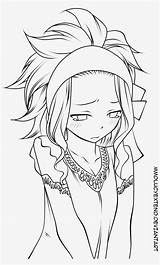Anime Crying Girl Drawing Coloring Pages Getdrawings Seekpng sketch template