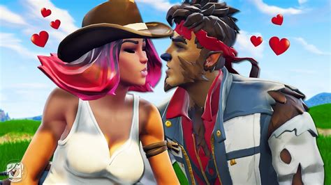 calamity falls in love with dire new season 6 a fortnite short film youtube