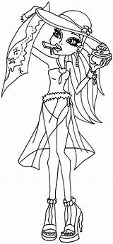 Monster High Abbey Coloring Pages Bominable Choose Board Printable sketch template