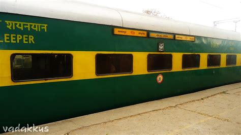 green  yellow garib rath ac  tier coach fottams