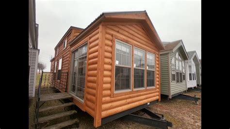 cedar log cabin tiny house  model youtube