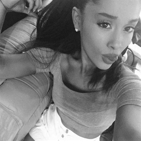 ariana grande oozes specs appeal as she poses for a seductive snap daily mail online