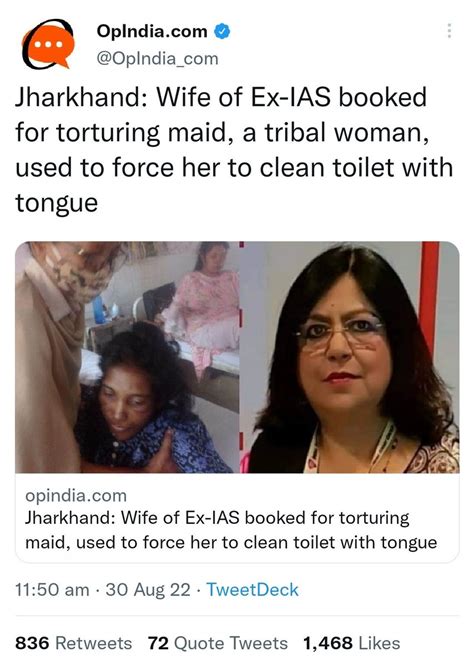 vipin on twitter rt subhashiniali she forced her maid a tribal to