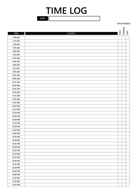 printable time management worksheet printable templates