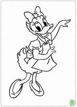 Daisy Duck Coloring Disney Dinokids Pages Print Kids Sheets Close sketch template