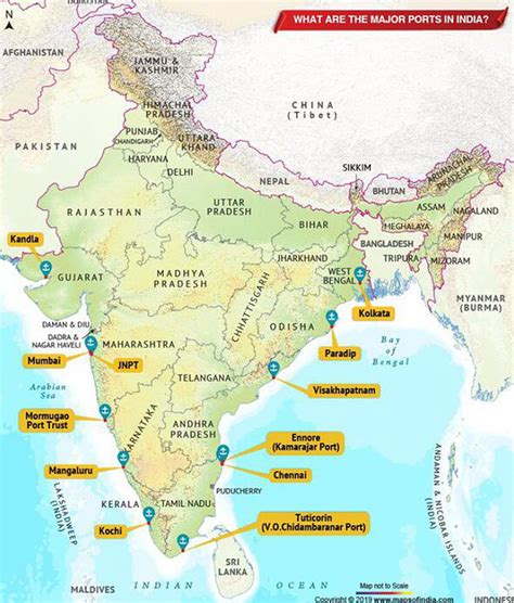 major ports  india major seaports  india