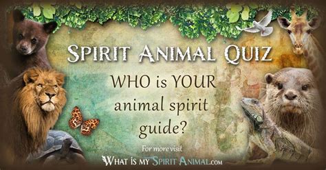 spirit animal quiz    spirit animal