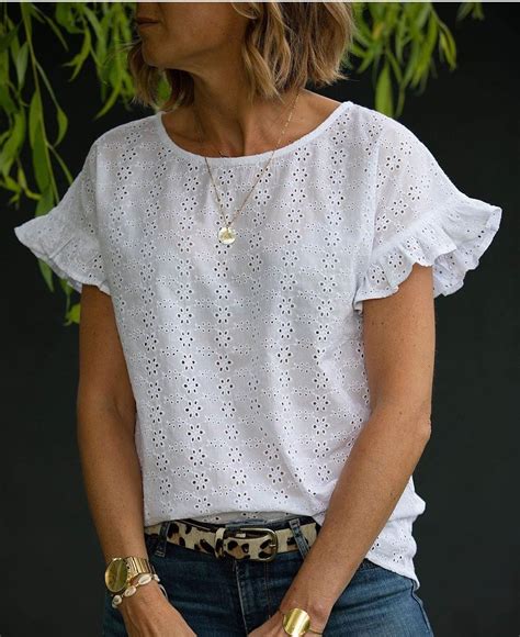 venta modelos de blusas blancas en stock
