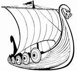 Barca Colorare Vikinga Disegno Acolore sketch template