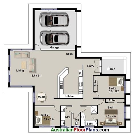 awesome  bedroom house plans  garage  home plans design