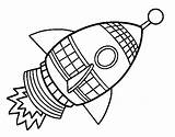 Rocket Coloring Pages Space Drawing Crotch Nasa Colorear Ship Coloringcrew Print Color Colori Book sketch template