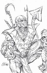 Mortal Kombat Scorpion Mk Desenhar Kitana Colorear Desenho Nood Combate Skorpion Confira Nerd Lápis Escolha sketch template