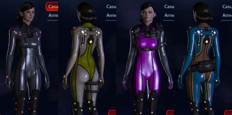 Customizable Edi Shep Armor At Mass Effect 3 Nexus Mods And Community