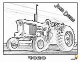 Coloring Pages Tractor Tractors Deere John Print Drawing Printable Kids Yescoloring Gritty Sheets Sheet sketch template