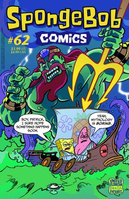 spongebob comics volume comic vine