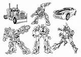 Transformers Optimus Bumblebee Prime sketch template