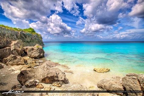 paradise caribbean island curacao blue waters