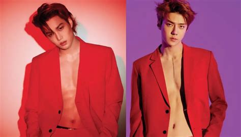 Exo’s Sehun And Kai Flaunt Their Sexy Abs For ‘love Shot’ Promotional