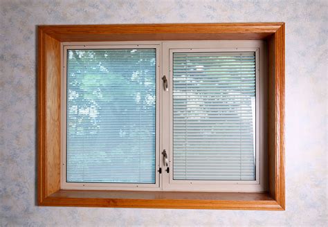 casement windows  built  blinds  home plans design