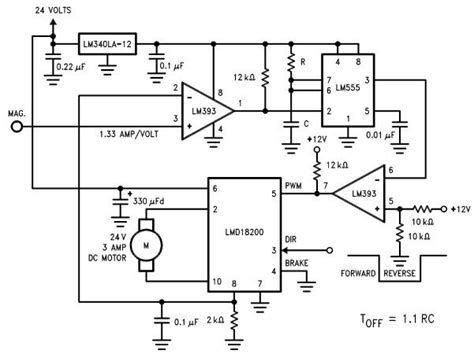 lmd motor controller schematic circuit diagram