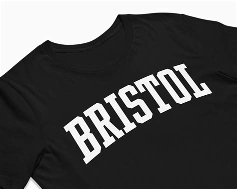 bristol shirt bristol england  shirt college style  shirt etsy